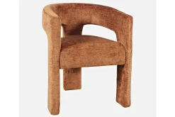 Mor Furniture Dining Chairs|Leslie Side Chair In Rust