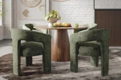 Mor Furniture Dining Chairs|Leslie Side Chair In Rust