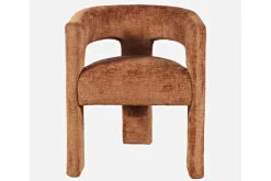 Mor Furniture Dining Chairs|Leslie Side Chair In Rust