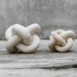 Mor Furniture Sculptures|Limestone Link Sculpture, Set Of 2