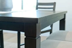 Mor Furniture Seating For 6|Counter Height Dining Sets|Lincoln Square Counter Height Dining Table & 6 Stools In Dark Espresso