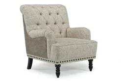 Mor Furniture Chairs|Linen Accent Chair In Stone