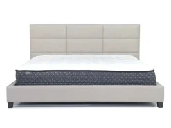 Mor Furniture Upholstered Beds|Beds|Loft 9 Upholstered Panel Bed In Sand, Twin