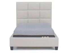 Mor Furniture Upholstered Beds|Beds|Loft 9 Upholstered Panel Bed In Sand, Twin