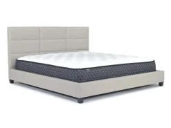 Mor Furniture Upholstered Beds|Beds|Loft 9 Upholstered Panel Bed In Sand, Twin