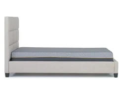 Mor Furniture Upholstered Beds|Beds|Loft 9 Upholstered Panel Bed In Sand, Twin