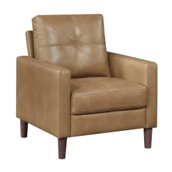 Mor Furniture Chairs|Lois Chair In Camel Brown