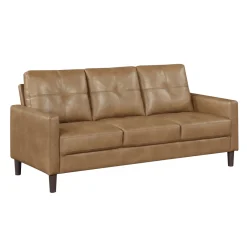 Mor Furniture Living Room Sets|Lois Sofa & Loveseat In Camel Brown