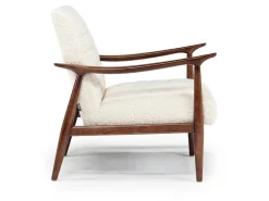 Mor Furniture Chairs|Louise Accent Chair In Sherpa Gray