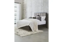 Mor Furniture Upholstered Beds|Beds|Lucerne Upholstered Panel Bed In Vintage Coffee, Queen