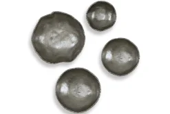 Mor Furniture Wall Art & Accents|Luckycoin Wall Art In Nickel, Set Of 4
