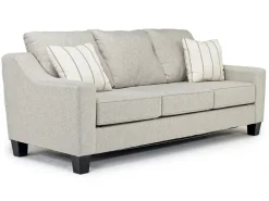 Mor Furniture Sleeper Sofas|Sofas|Lucy Queen Sleeper Sofa W/ Mattress In Splash Charcoal