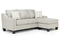Mor Furniture Sofas|Lucy Reversible Sofa Chaise In Splash Charcoal