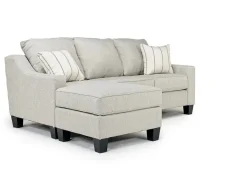 Mor Furniture Sofas|Lucy Reversible Sofa Chaise In Splash Charcoal