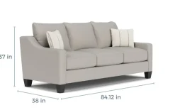 Mor Furniture Living Room Sets|Lucy Sofa & Loveseat In Splash Linen