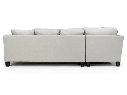 Mor Furniture Sleeper Sofas|Sectionals|Lucy Tux Queen Sleeper Sectional W/ Mattress In Splash Charcoal, Left Facing