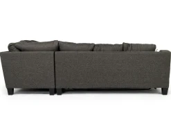 Mor Furniture Sleeper Sofas|Sectionals|Lucy Tux Queen Sleeper Sectional In Splash Linen, Right Facing