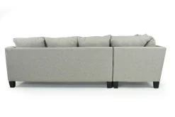 Mor Furniture Sectionals|Lucy Tux Sofa Chaise Sectional In Splash Linen, Right Facing