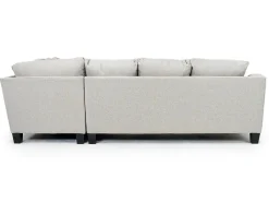 Mor Furniture Sectionals|Lucy Tux Sofa Sectional In Splash Charcoal, Right Facing