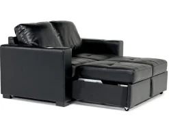 Mor Furniture Sleeper Sofas|Loveseats|Luigi Full Sleeper Loveseat In Gray