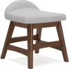 Mor Furniture Desk Chairs|Lyncott Desk Chair In Brown/Light Gray