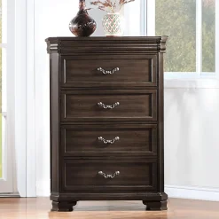 Mor Furniture Dressers & Chests|Lyndhurst Chest In Walnut