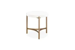 Mor Furniture Sofa & End Tables|Lyon End Table In Ivory