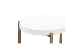Mor Furniture Sofa & End Tables|Lyon End Table In Ivory