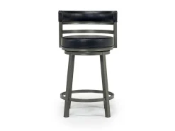 Mor Furniture Counter Height Stools|Barstools|Madrid Counter Height Stool In Auburn & Brown, Swivel