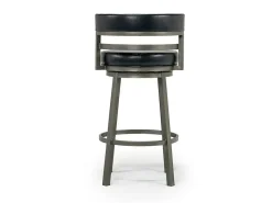 Mor Furniture Barstools|Madrid Swivel Barstool In Gray
