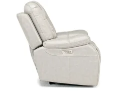 Mor Furniture Recliners|Malibu 3 Power Recliner In Leather Chocolate
