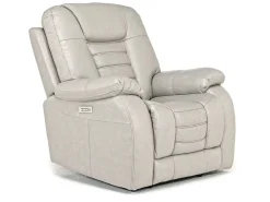 Mor Furniture Recliners|Malibu 3 Power Recliner In Leather Chocolate
