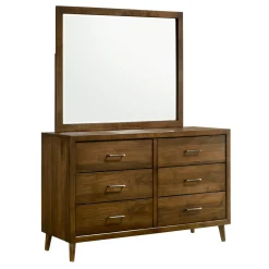 Mor Furniture Bedroom Mirrors|Malibu Mirror In Walnut