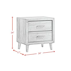 Mor Furniture Nightstands|Malibu Nightstand In Walnut
