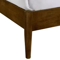 Mor Furniture Beds|Malibu Panel Bed In Walnut, Twin