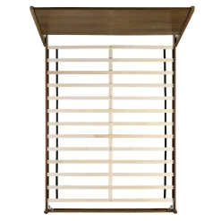 Mor Furniture Beds|Malibu Panel Bed In Walnut, Twin