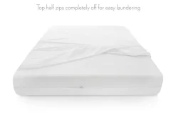 Mor Furniture Mattress Protectors|Malouf Sleeptite Hd Mattress Pad In White, Twin