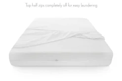 Mor Furniture Mattress Protectors|Malouf Sleeptite Hd Mattress Pad In White, Twin