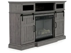 Mor Furniture Fireplace Tv Stands|Fireplaces|Manning Bluetooth Console W/ Fireplace Insert In White, 68 Inch