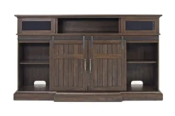 Mor Furniture Fireplace Tv Stands|Fireplaces|Manning Bluetooth Console W/ Fireplace Insert In White, 68 Inch