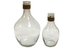 Mor Furniture Vases|Marcin Vases In Glass, Set Of 2