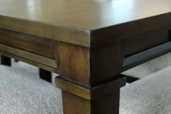 Mor Furniture Seating For 4|Dining Room Sets|Mariana Dining Table & 4 Chairs In Vintage Mocha