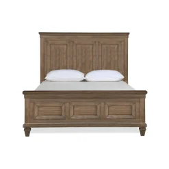 Mor Furniture Beds|Mariana Panel Bed In Vintage Creme, Queen