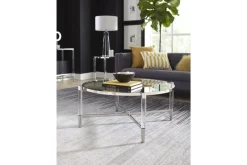 Mor Furniture Coffee Tables|Marilyn Coffee Table In Glass/Acrylic/Polished Stainless Steel