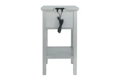 Mor Furniture Accent Tables|Marnville Accent Table W/ Usb Charger In Espresso