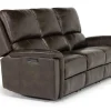 Mor Furniture Reclining Sofas|Sofas|Martina 2 Power Sofa In Dark Brown