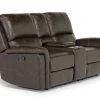 Mor Furniture Reclining Loveseats|Reclining Sofas|Martina Reclining Loveseat In Dark Brown