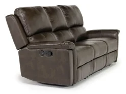 Mor Furniture Reclining Sofas|Living Room Sets|Martina Reclining Sofa & Loveseat In Dark Brown