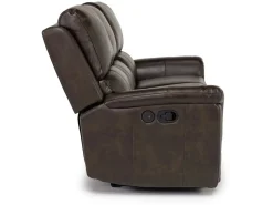 Mor Furniture Reclining Sofas|Living Room Sets|Martina Reclining Sofa & Loveseat In Dark Brown