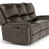 Mor Furniture Reclining Sofas|Sofas|Martina Reclining Sofa In Dark Brown
